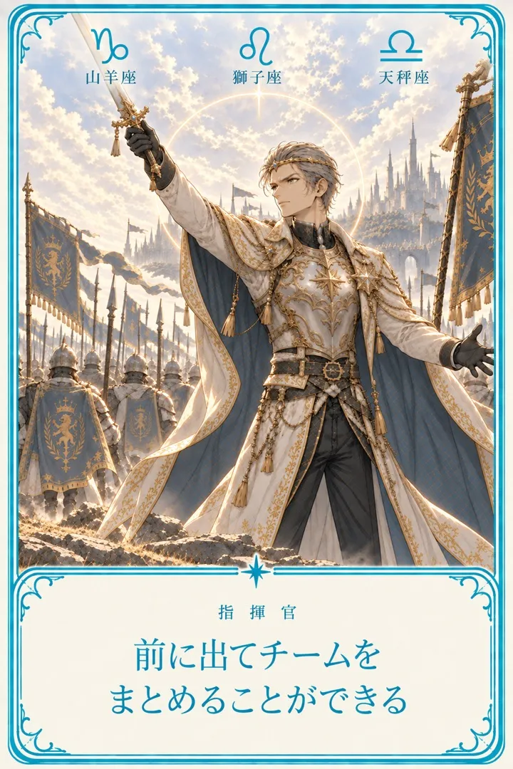 指揮官の札