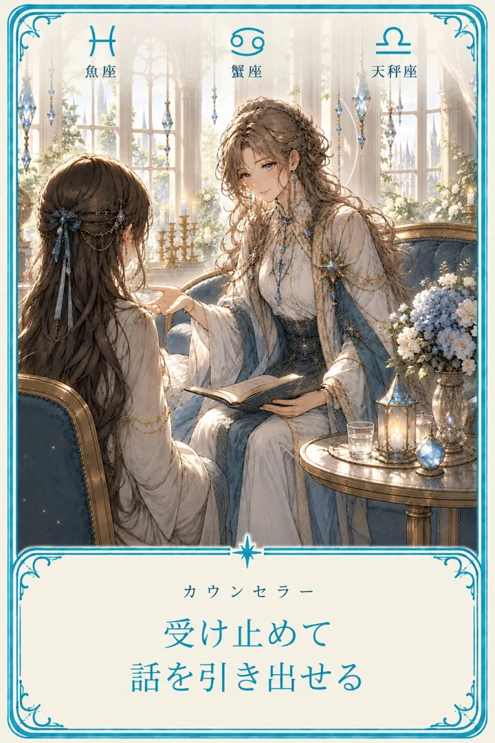 カウンセラーの札