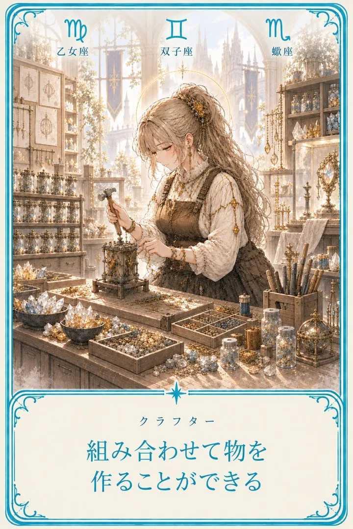 クラフターの札